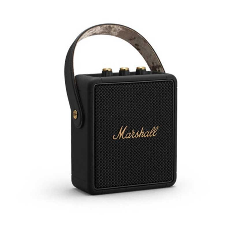 马歇尔(Marshall)STOCKWELL II 便携式无线蓝牙音箱 家用户外防水2代小音响 黑金限定色高清大图
