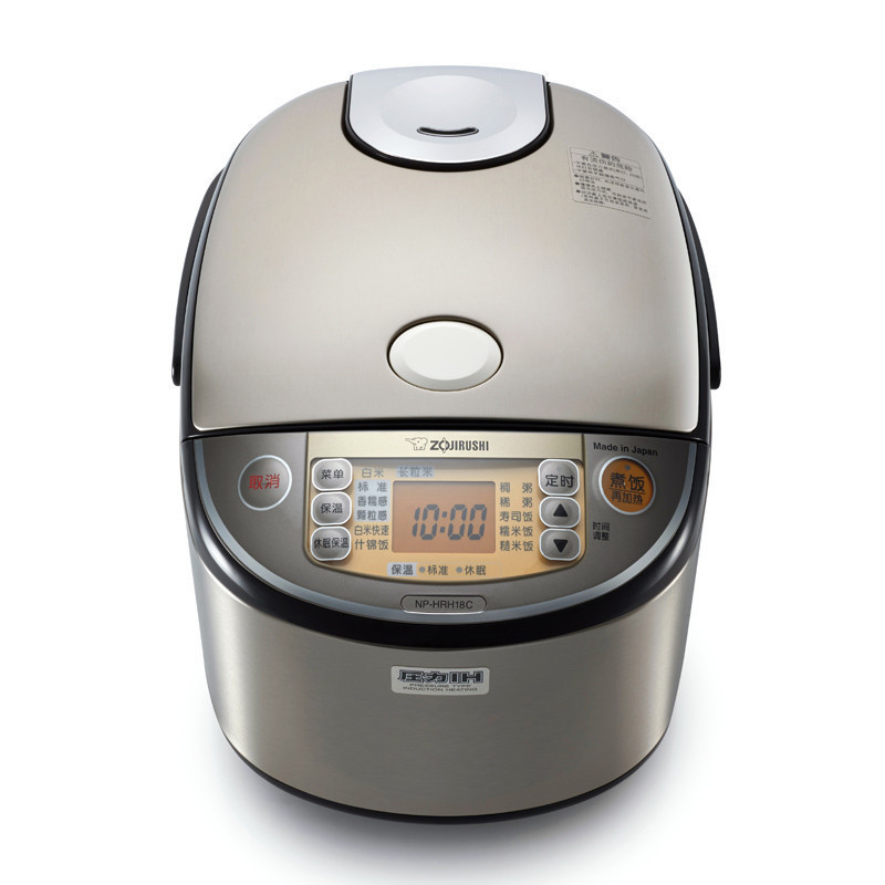 象印(ZO JIRUSHI)电饭煲日本原装进口智能IH压力家用大容量多功能电饭锅4-6人锅 HRH18C 5L高清大图