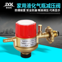 防爆安全减压阀煤气罐家用商用猛火灶液化气石油带表可调节燃气阀