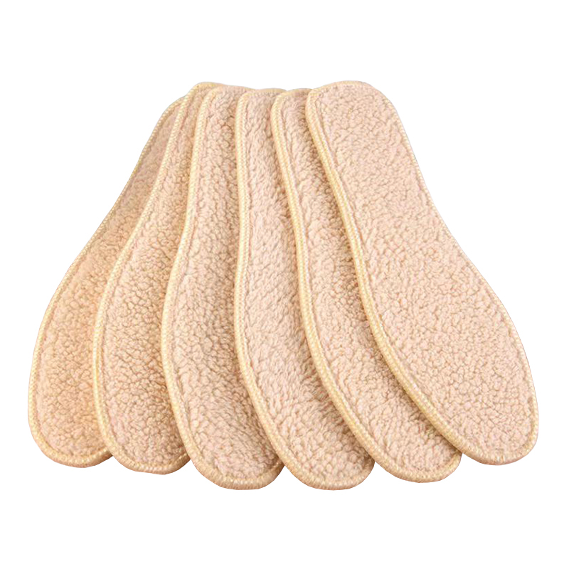 炯毅 羊毛毡鞋垫男女通用保暖吸汗秋冬运动皮鞋垫 鞋垫 暖羊绒 37码 双高清大图