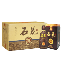 [厂家直营]石花盛世浓香18年 42度浓香型白酒 500ml*6瓶 整箱装 宴席用酒