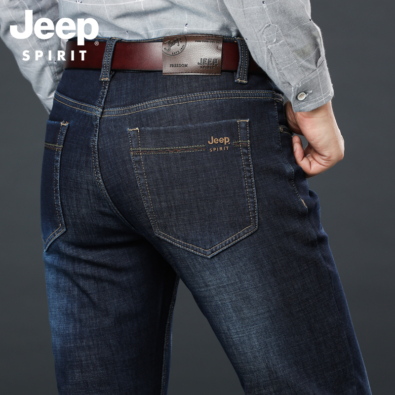 jeepspirit男士牛仔裤