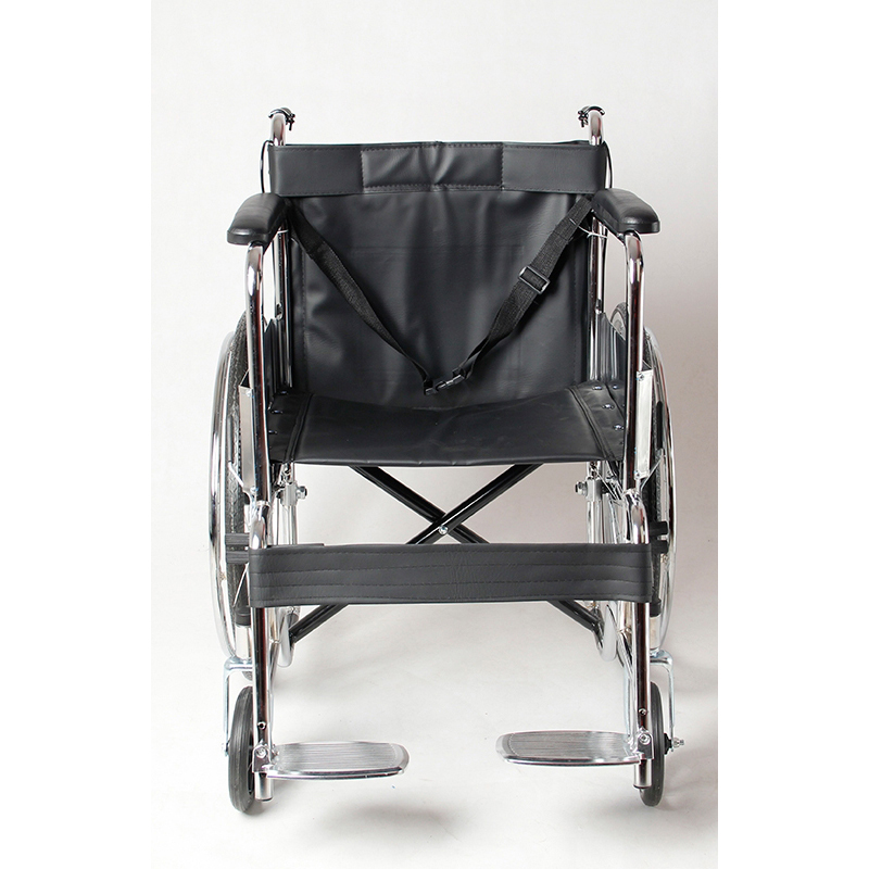 妙坤 功能轮椅 皮革软座高清大图