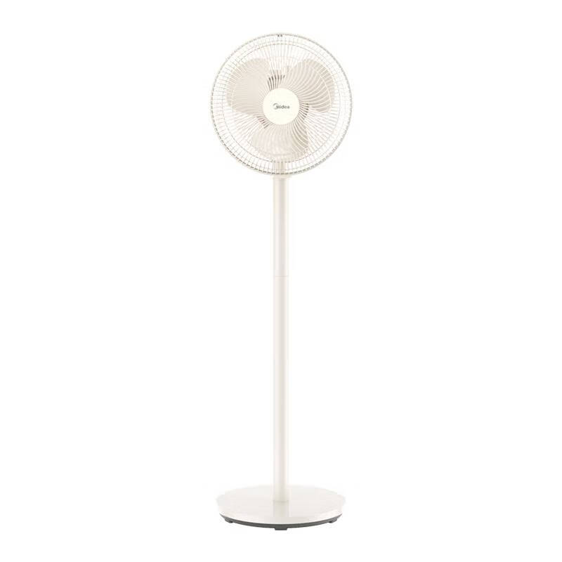 美的(Midea)电风扇家用落地扇台式立式两用三叶设计轻音节能宿舍卧室摇头电扇 FSA25UB白色