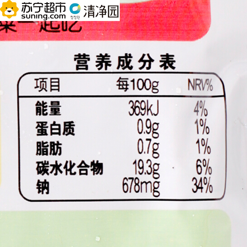 清净园 宗家府 桔梗泡菜 100g