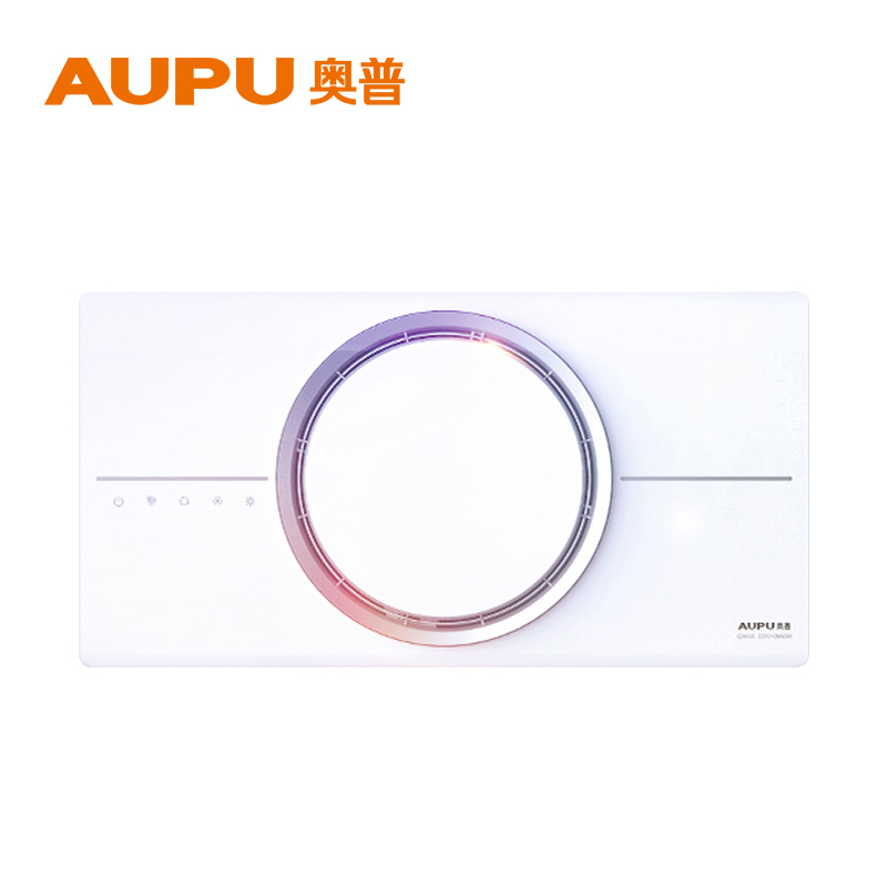 奥普浴霸灯集成吊顶风暖浴室卫生间取暖智能热能环暖风机Q360A浴室排气扇换气照明一体取暖