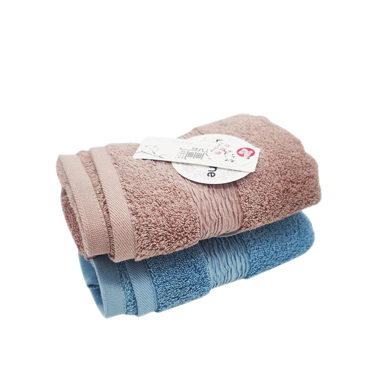 永亮毛巾M0277极光面巾100%棉75*34cm 110g 两条装/盒高清大图