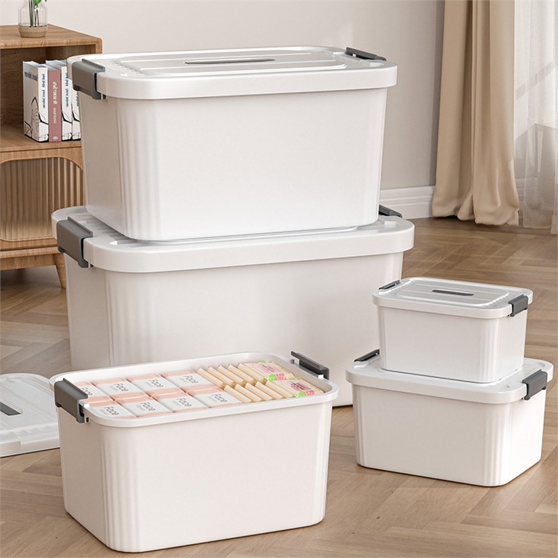 半只橙子收纳箱家用衣服衣物衣柜整理箱零食裤子玩具超大容量塑料储物