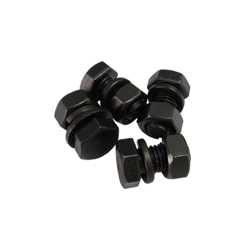 清玖熙月 发黑外六角螺栓组合8级 M12×25(50套/包) 包高清大图