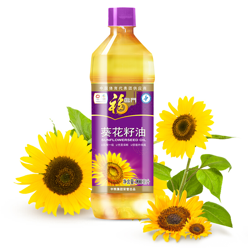 福临门食用油葵花籽油900ml