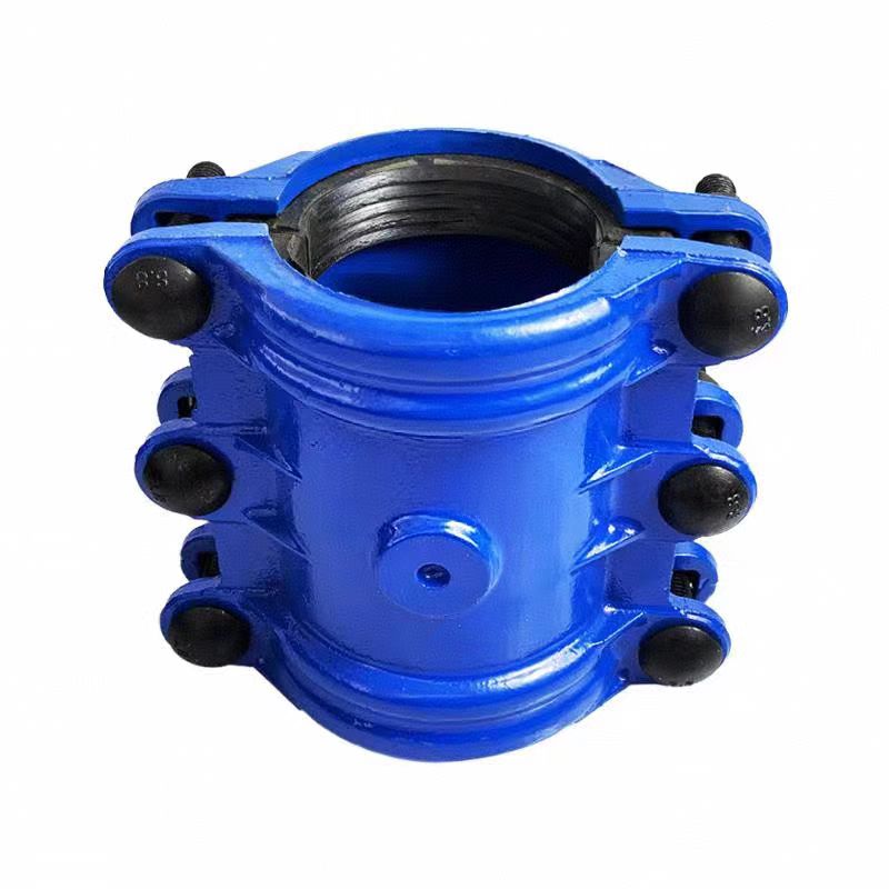 盛京联硕 承口大肚哈夫节补漏卡抢修器 DN200[铸铁管用]个高清大图