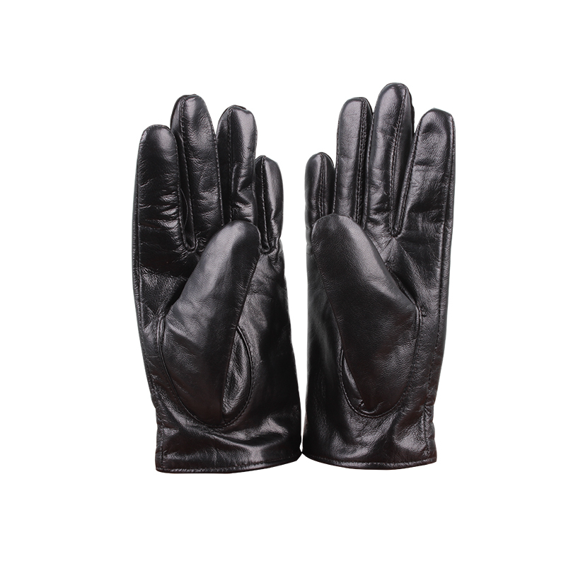铁平 全羊皮整皮加绒皮手套 均码 双