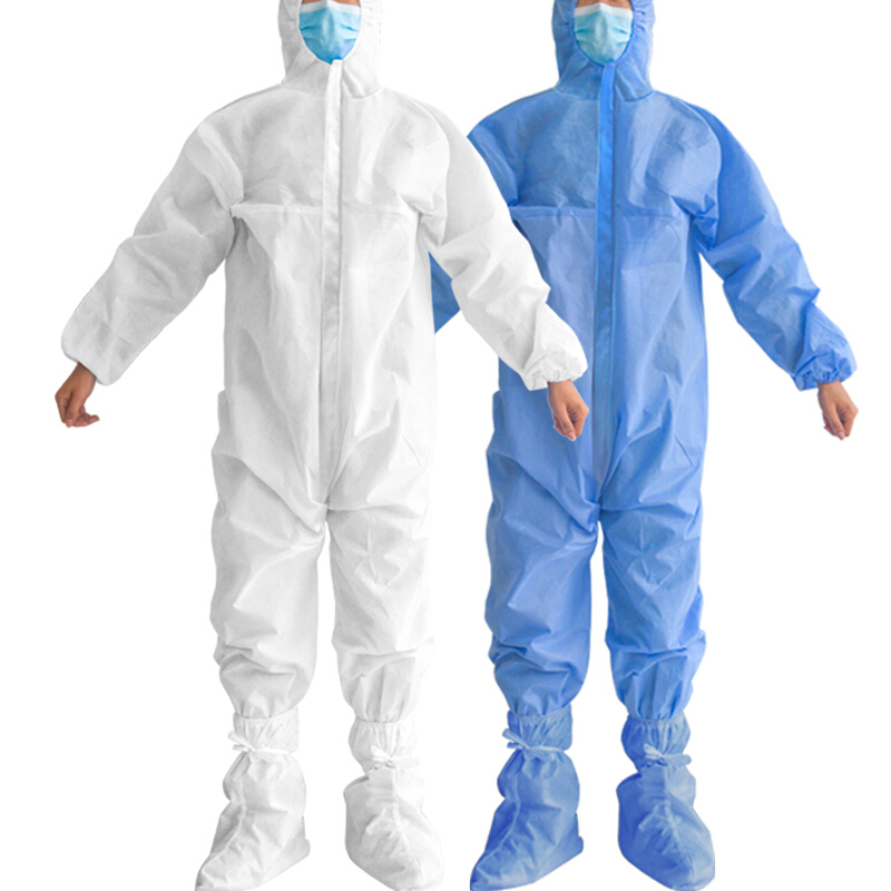 海迪科 一次性医用隔离防护衣 全身无纺布隔离服 B型连体式覆膜隔离防护工作服（不含鞋套）