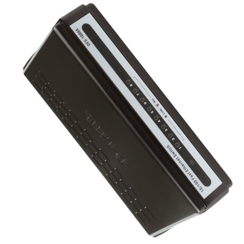 D-LINK 交换机 DES-1008A 100Mbps 8个端口