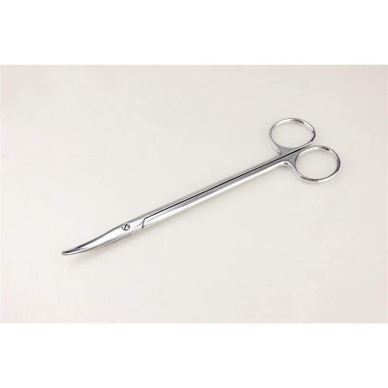 huatrau上海医疗器械厂jz金钟手术器械弯头综合组织剪刀甲状腺h1p0201