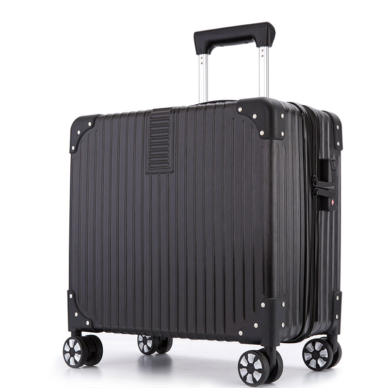 18寸小型登机箱小行李箱男女士拉杆箱旅行箱韩版复古迷你密码箱