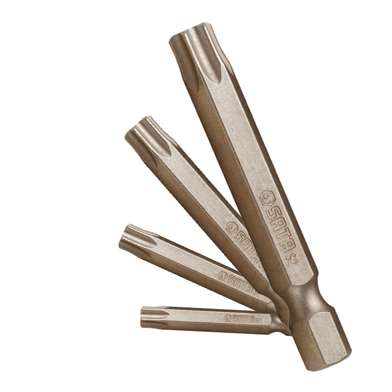 世达(SATA) 59335 5件套6.3MM系列50MM长花形旋具头 T25