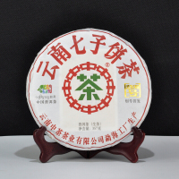 中粮中茶牌 云南普洱茶 2018年勐海号创号首发生茶饼 28饼箱装