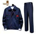YANXU工作服套装男冬长袖耐磨耐脏汽修工地劳保工作服男袖ANU 175/88A适合135-155斤 藏蓝色长袖橘块套装
