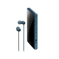 索尼(SONY)NW-A105HN 无线Hi-Res 安卓9.0 高解析度 无损音乐播放器 MP3 附带降噪耳机 蓝色