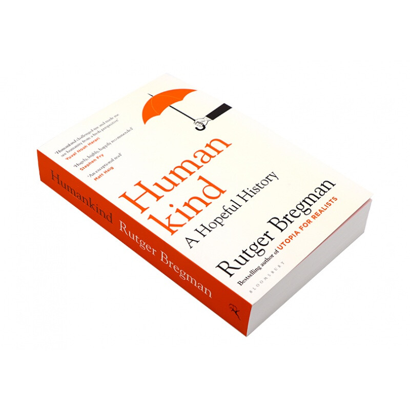 [正版]人类充满希望的历史 人慈 英文原版 Humankind A Hopeful History 布雷格曼 直击人性高清大图