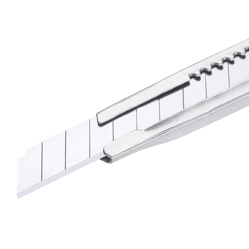 齐心(COMIX) 美工刀 B2806 9mm 银色 10把装高清大图