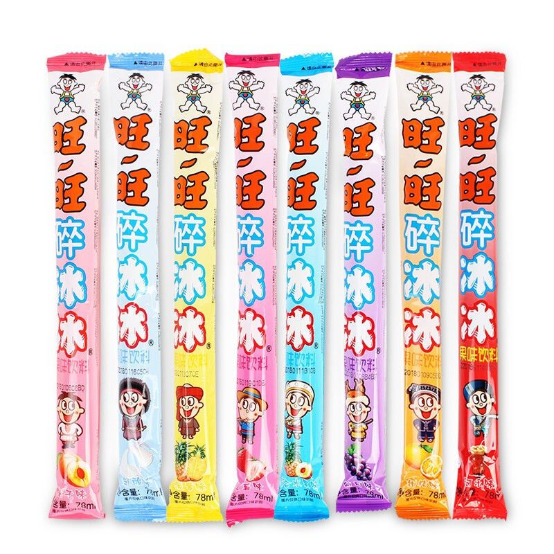 图书>期刊/杂志>男士>图书其它>旺旺碎冰冰草莓味冰棒可乐味碎碎冰