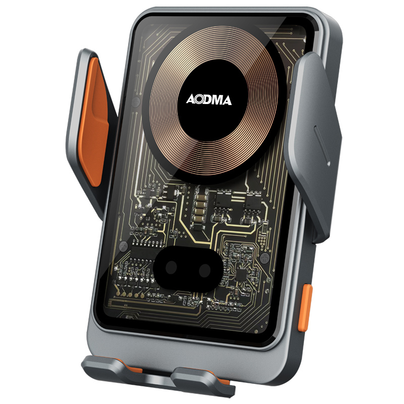 澳得迈(AODMA) 无线快充车载支架T11灰色*