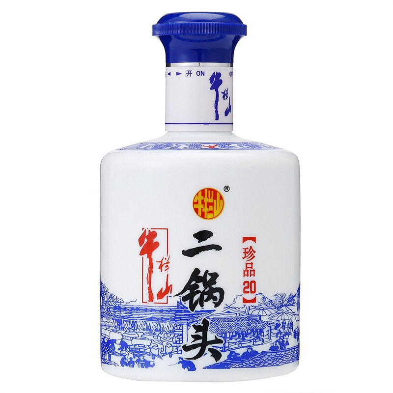 牛栏山二锅头 珍品二十 52度 450ml*6瓶 清香型白酒 整箱装高清大图