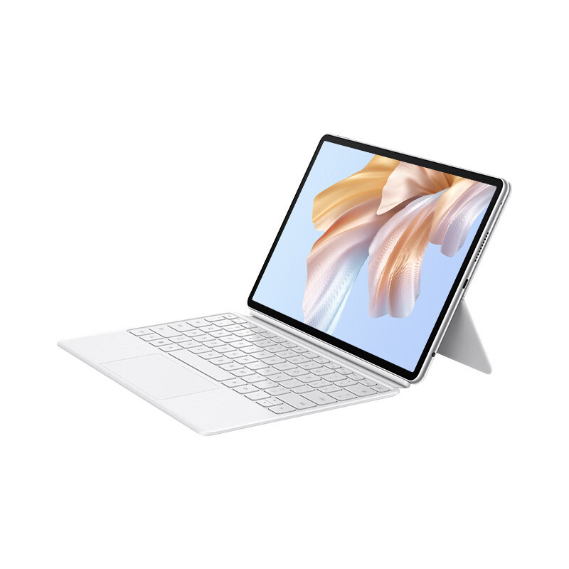 [套餐]HUAWEI/华为MateBook E Go 2023款二合一笔记本12.35英寸高刷护眼全面屏平板电脑商务学习办公[WiFi版]16G+1T 雪域白键盘+原装笔