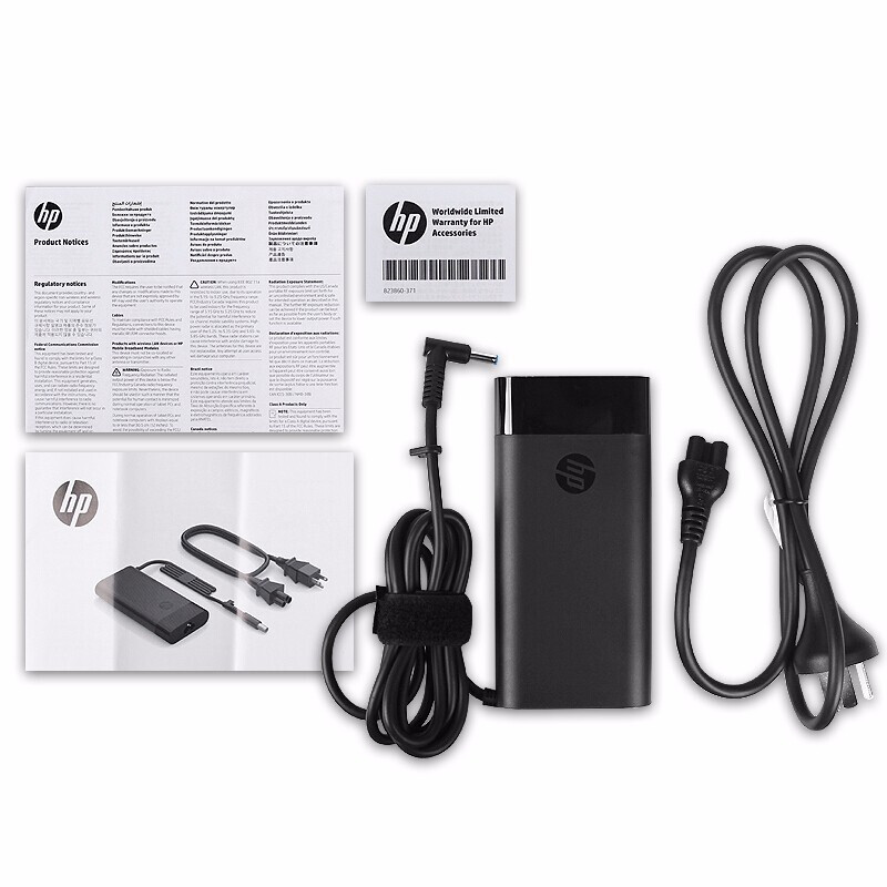 惠普(hp) 150W 19.5V 7.7A笔记本电脑电源适配器 充电器 暗影精灵1代/2代/3代