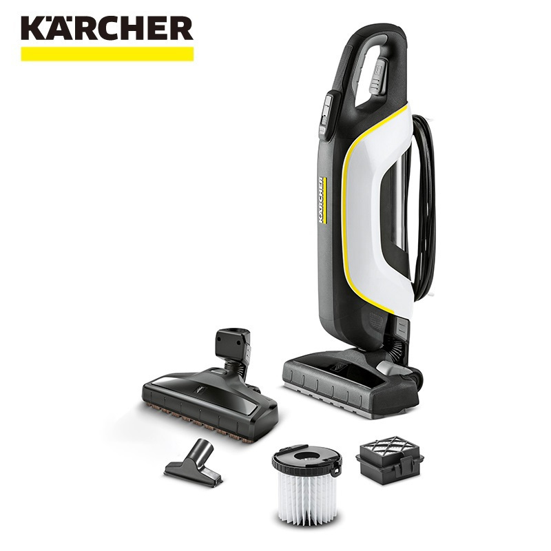 卡赫(KARCHER)吸尘器VC5白色豪华版 德国凯驰集团 立式家用 手持式 大功率静音 强力除螨 便携式吸尘器