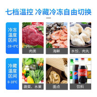 荣事达 卧式冷柜 单温顶开门 冷冻冷藏转换柜 商用冷柜 冰柜 雪糕柜 BC/BD-1780L
