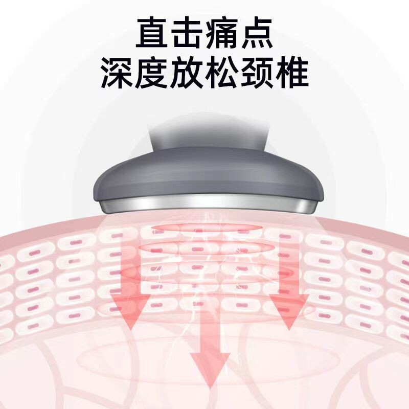 上亨(shangheng) 颈椎按摩器多功能肩颈部按摩仪热敷脉冲脖子神器智能办公室家用揉捏护颈仪礼物 带遥控器高清大图