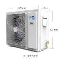 奥克斯(AUX)中央空调 4匹全直流变频冷暖电辅 1级能效多联机DLR-H100W(U1)一拖三 适用65-80㎡