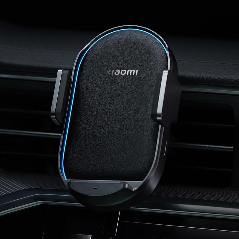 小米无线车充pro车载支架标配点烟器适配器50w大功率闪充快速充电电动