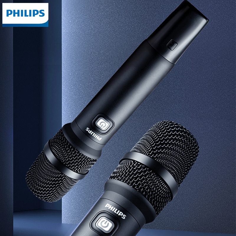 飞利浦(PHILIPS)CSS6002K家庭ktv点歌机音响套装影院家用三合一功放 6寸黑色音箱