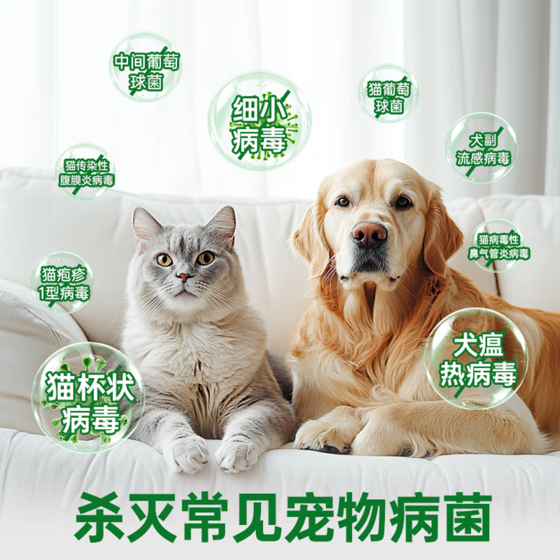 滴露消毒液 宠物家庭专用1L高清大图