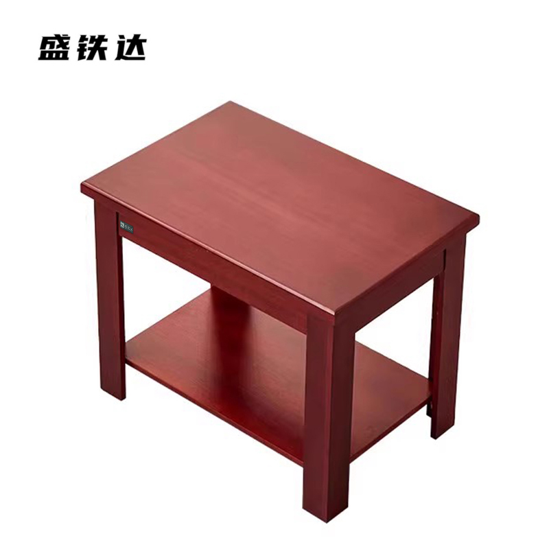 盛铁达 茶几中式双层60*40*50cm STD-JJ006 个高清大图