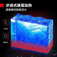 德玛仕DEMASHI开水器商用 步进式直饮水机 四级过滤304不锈钢 KW-60G-1BH(380V增加底座款)