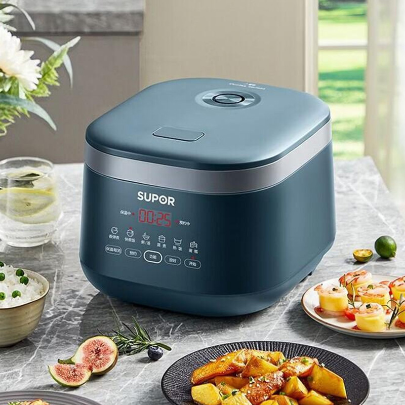 苏泊尔电饭煲3L绿色SF30FC879智能烹饪方便操作高清大图