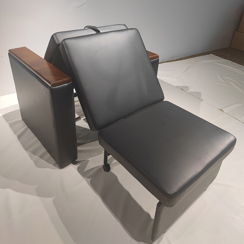 匡大办公沙发皮艺沙发办公室折叠午休沙发西皮单人位kdt895