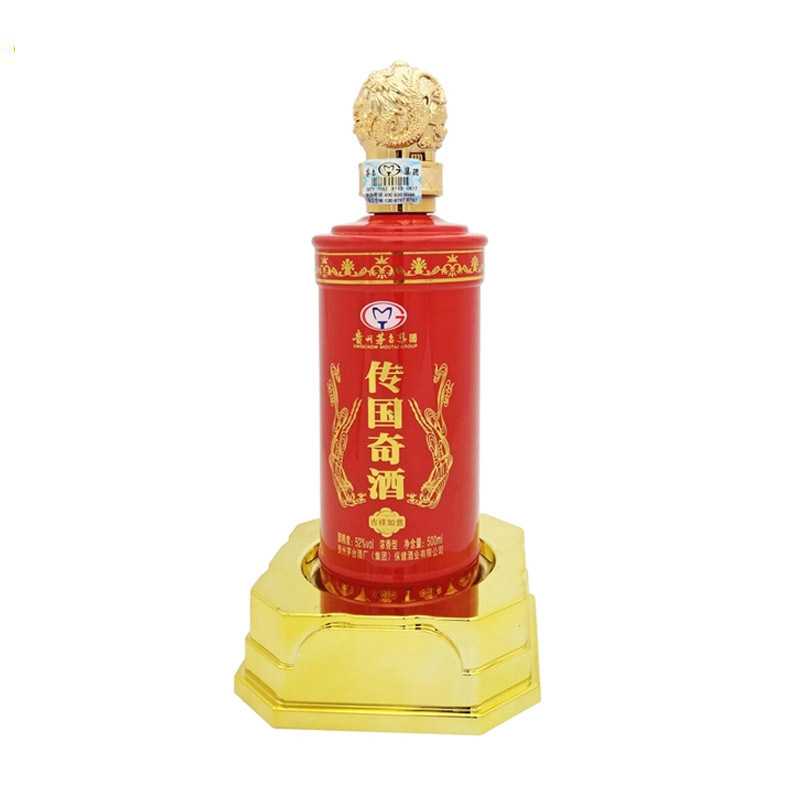 茅台 传国奇酒 吉祥如意 浓香型 52度 500ml/盒 盒装
