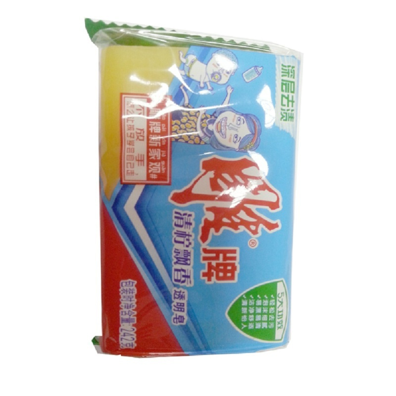 (HD)雕牌 清柠飘香 透明洗衣皂 242g (计价单位:块)