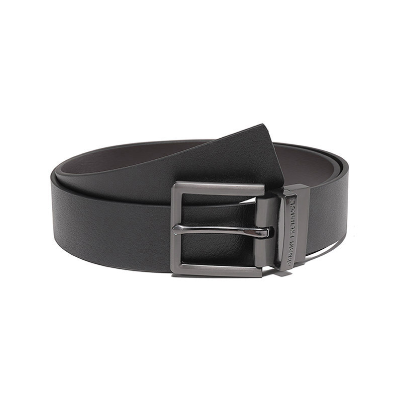 阿玛尼armaniexchange男士针扣式双面皮带腰带951000cc512