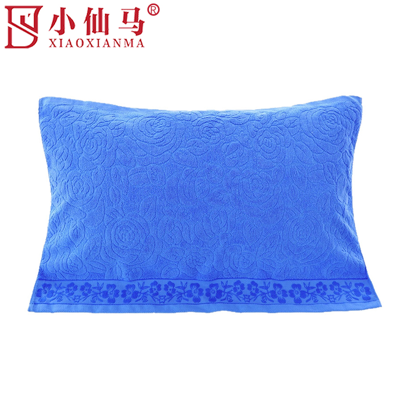 小仙马 纯棉枕巾 ZJ-001 条高清大图