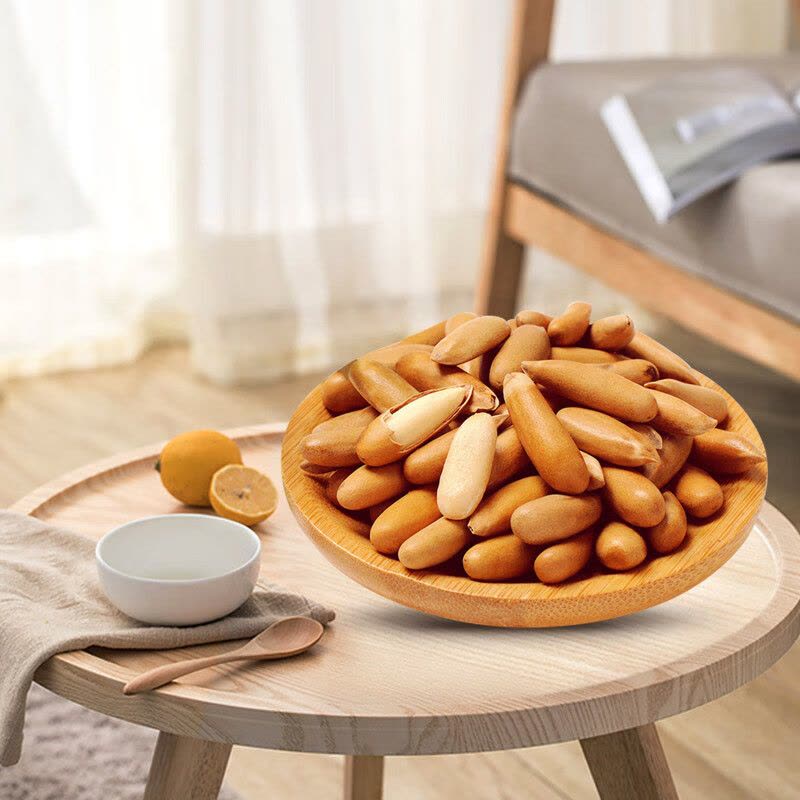 如水 手剥松籽150g/罐 巴西松子 异域香瓜子 精选坚果干果零食图片