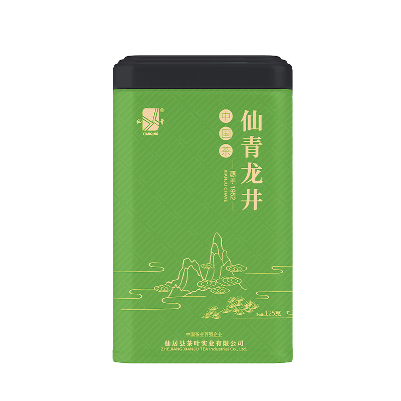 仙青龙井茶特级125g罐(仙系列)高清大图