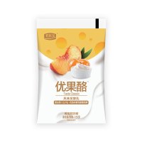 君乐宝(JUNLEBAO)优果酪黄桃沙棘低温酸奶酸牛奶150g*12袋