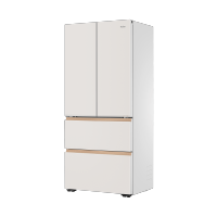 海尔(Haier)510L法式多门冰箱 594mm专业超薄零嵌 全空间保鲜科技 BCD-510WGHFD1BXHU1